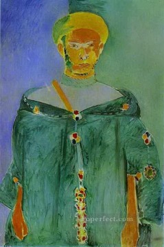 The Moroccan in Green 1912 abstract fauvism Henri Matisse Oil Paintings